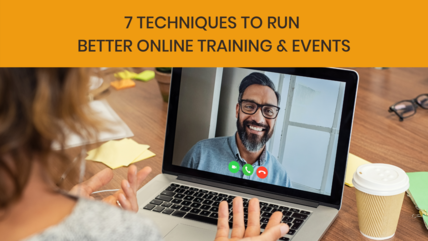 7 online training techniques blog