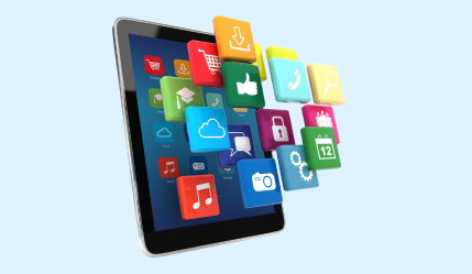 apps coming out of a tablet