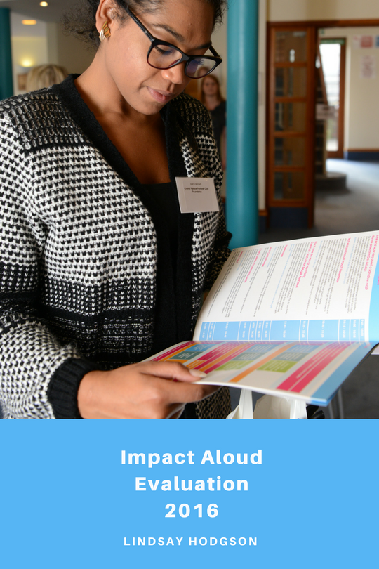 Impact Aloud report cover