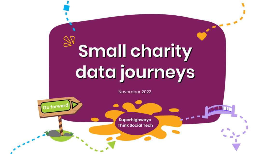 2) Small charity data journeys